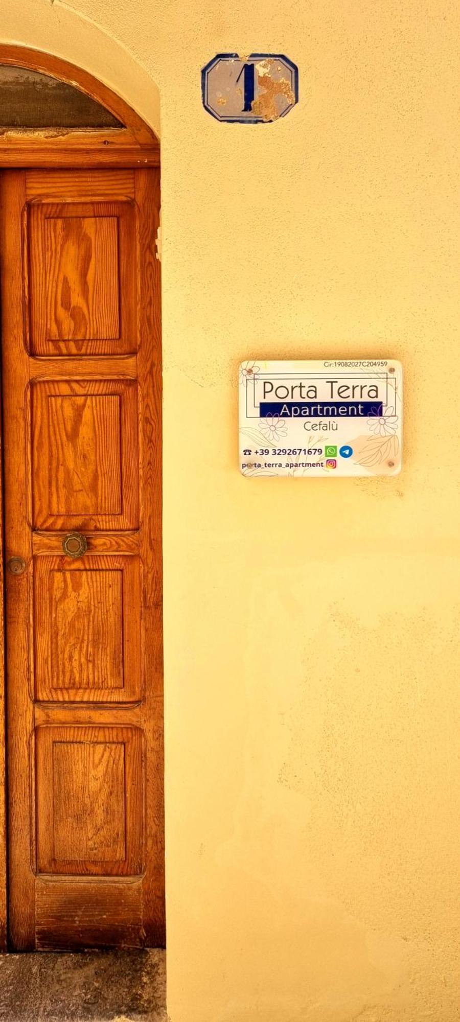 Porta Terra Apartment Cefalù Dış mekan fotoğraf
